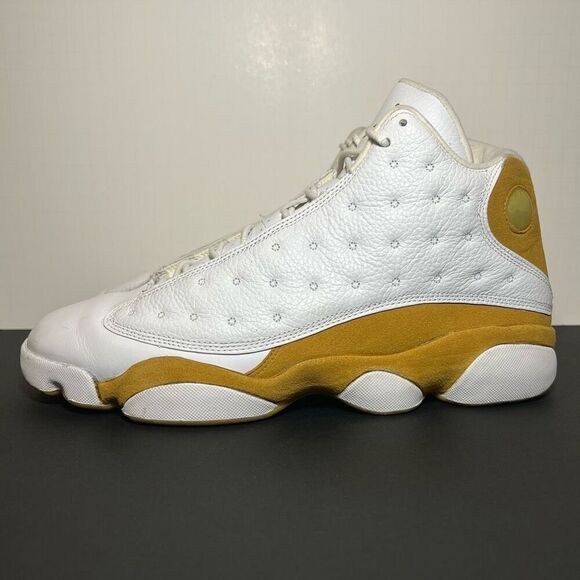 Mens 04’ AIR JORDAN 13 XIII Wheat Leather Basketball Sneakers / Size 12 - Picture 3 of 9